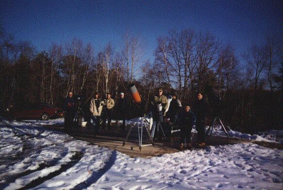 Club Members Gather for a Star Party