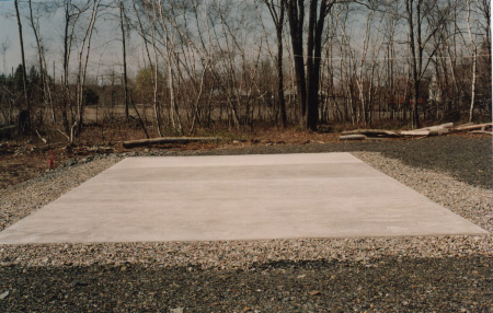 The new pad at the Dark Sky Site