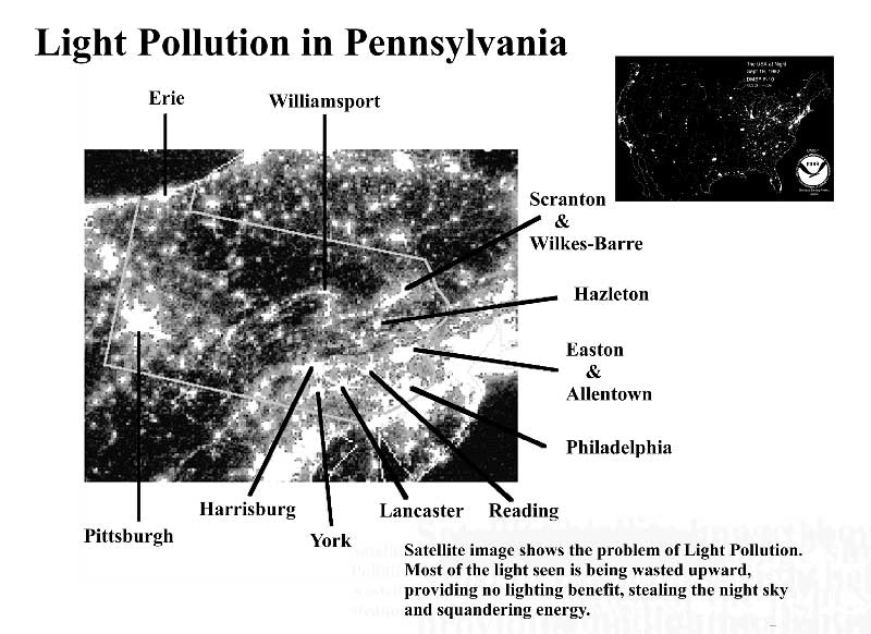 Another view of light polution in PA